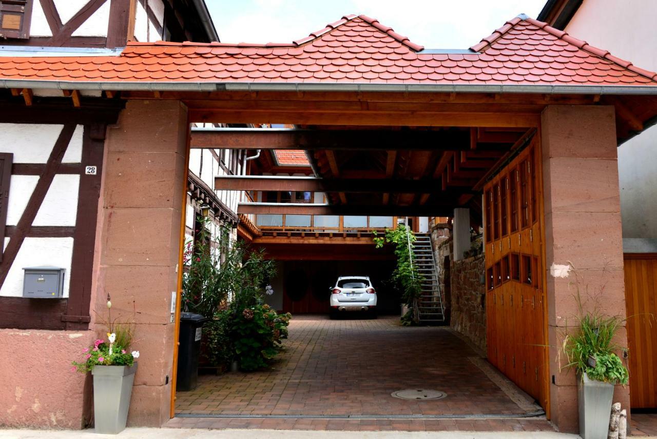 Gästehaus Ehrhardt Schweigen-Rechtenbach Exterior foto